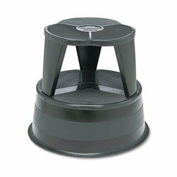 Cramer Industries Cramer, KIK-STEP STEEL STEP STOOL, 2-STEP, 350 LB CAPACITY, 16in DIA. X 14.25H, BLACK 100192